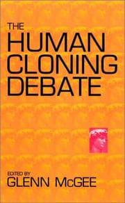 Tapa de The human cloning debate