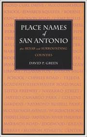 Tapa de Place names of San Antonio