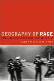 Tapa de Geography of rage