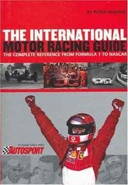 Tapa de International Motor Racing Guide