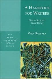 Tapa de A handbook for writers