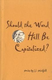 Tapa de Should the word hell be capitalized?