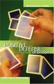 Tapa de Positive defense at bridge