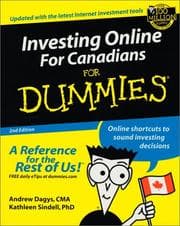 Tapa de Investing online for Canadians for dummies