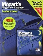 Tapa de Mozart's Magnificent Voyage with Book(s) (Classical Kids)