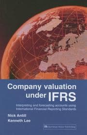 Tapa de Company valuation under IFRS