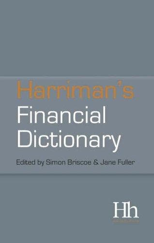 Tapa de Harriman's financial dictionary