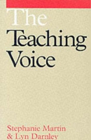 Tapa de The teaching voice