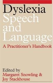 Tapa de Dyslexia, speech and language
