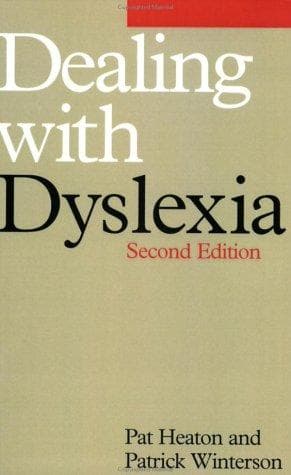Tapa de Dealing with dyslexia