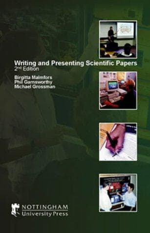 Tapa de WRITING AND PRESENTING SCIENTIFIC PAPERS