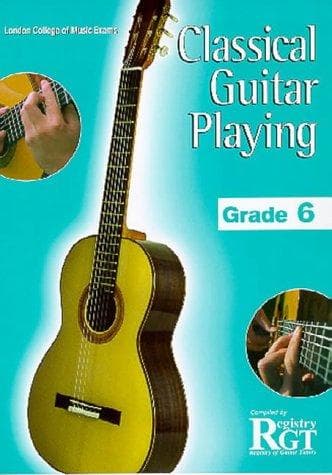 Tapa de Classical Guitar Playing, Grade 6