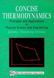 Tapa de Concise Thermodynamics