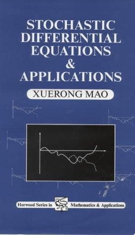 Tapa de Stochastic differential equations and their applications