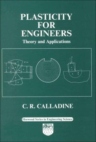 Tapa de Plasticity for Engineers