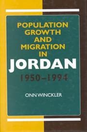 Tapa de Population growth and migration in Jordan, 1950-1994