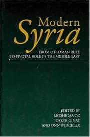 Tapa de Modern Syria