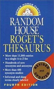 Tapa de Random House Roget's Thesaurus