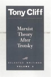 Tapa de Marxist theory after Trotsky