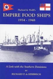 Tapa de Harland & Wolff's Empire Food Ships 1934-1948