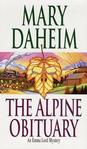 Tapa de The Alpine Obituary (An Emma Lord Mystery)