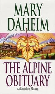 Tapa de The Alpine Obituary (An Emma Lord Mystery)