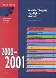 Tapa de Vascular Surgery Highlights 2000-2001