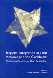 Tapa de Regional Integration in Latin America and the Caribbean