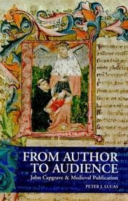 Tapa de From author to audience