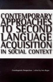 Tapa de Contemporary Approaches to Second Language Acquisition in Social Context Crosslinguistic Perspectives