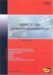 Tapa de Guide to the Effective Business Plan (Easyway Guides)