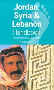 Tapa de Jordan, Syria & Lebanon handbook
