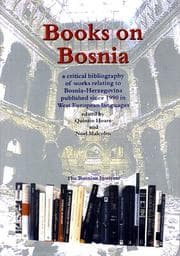 Tapa de Books on Bosnia