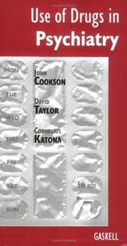 Tapa de Use of Drugs in Psychiatry