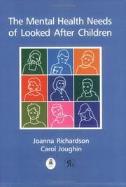 Tapa de The mental health needs of looked after children