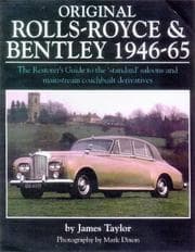 Tapa de Original Rolls-Royce & Bentley 1946-65