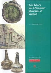 Tapa de John Baker's Vauxhall glasshouse, 1663-81 to 1704