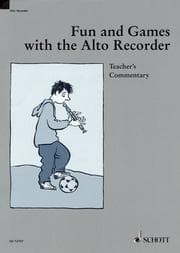 Tapa de Fun and Games with the Alto Recorder