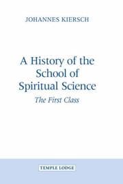 Tapa de History of the School of Spiritual Science