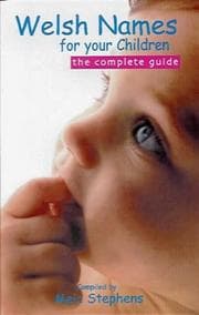 Tapa de Welsh names for children