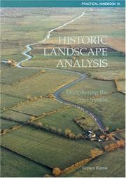 Tapa de Historic Landscape Analysis