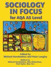 Tapa de Sociology in Focus for AQA AS Level