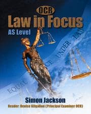 Tapa de OCR Law in Focus (Ocr Law in Focus)