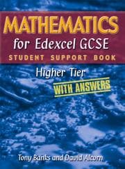 Tapa de Mathematics for Edexcel GCSE (Student Support Book Answers)