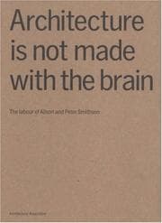 Tapa de Architecture Is Not Made With the Brain