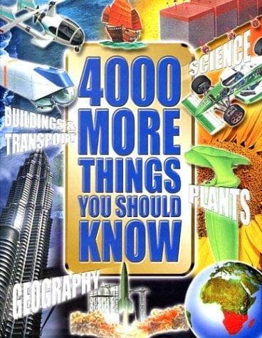 Tapa de 4000 More Things You Should Know
