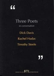 Tapa de Three poets in conversation