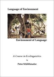 Tapa de Language of environment, environment of language