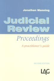 Tapa de Judicial review proceedings