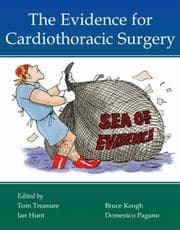 Tapa de EVIDENCE FOR CARDIOTHORACIC SURGERY; ED. BY TOM TREASURE